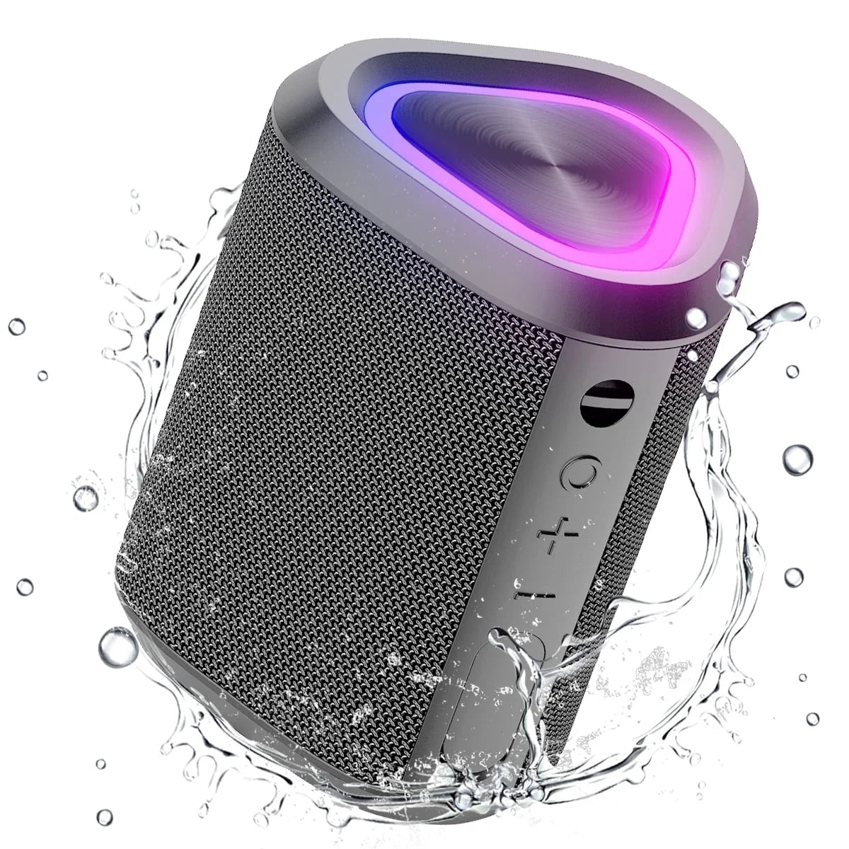 "Portable Bluetooth 5.0 Speaker – 24H Playtime, Stereo Bass, 100 Ft Range, IPX7 Waterproof Mini Wireless Speaker"