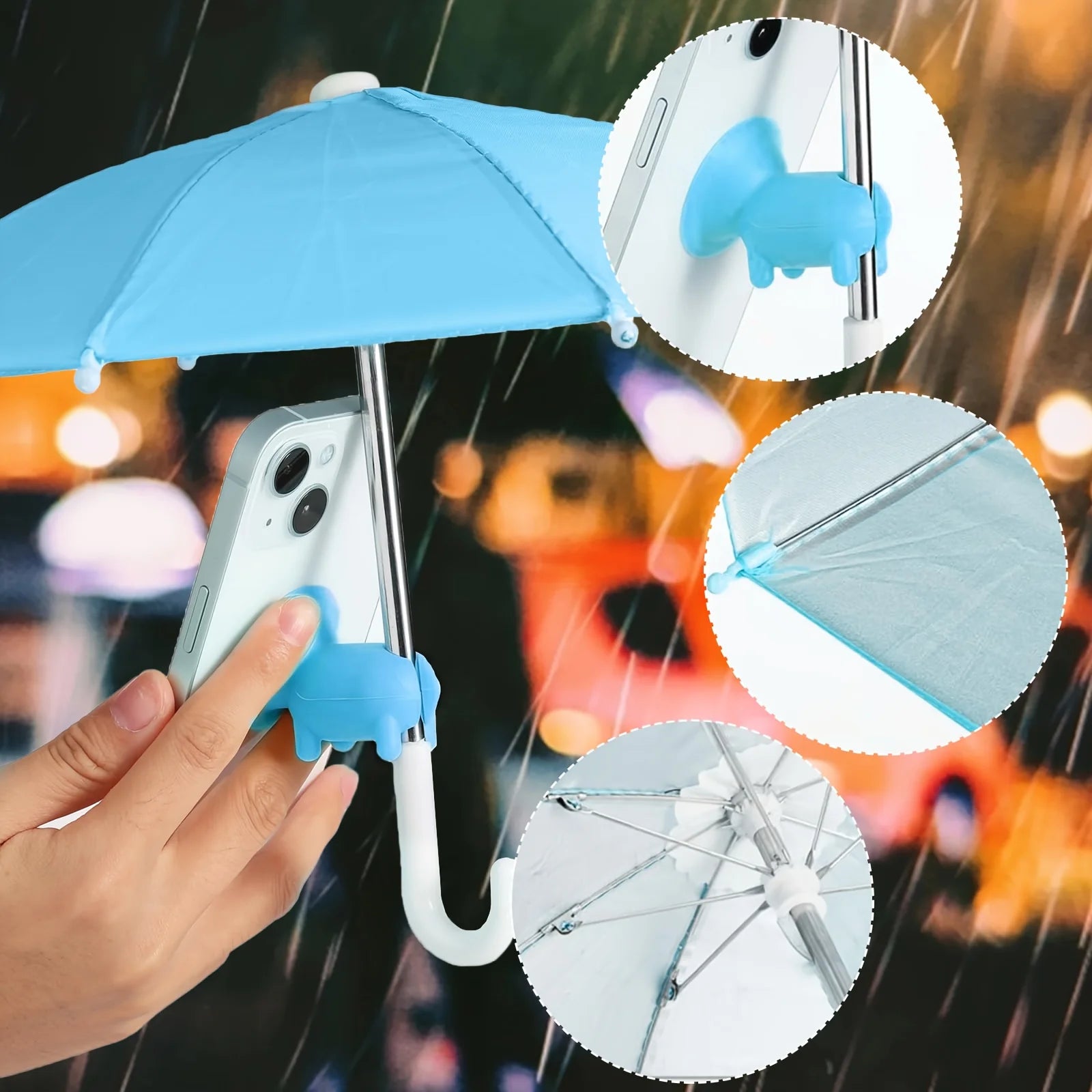 Mini Shield: Phone Rain & Sun Protector